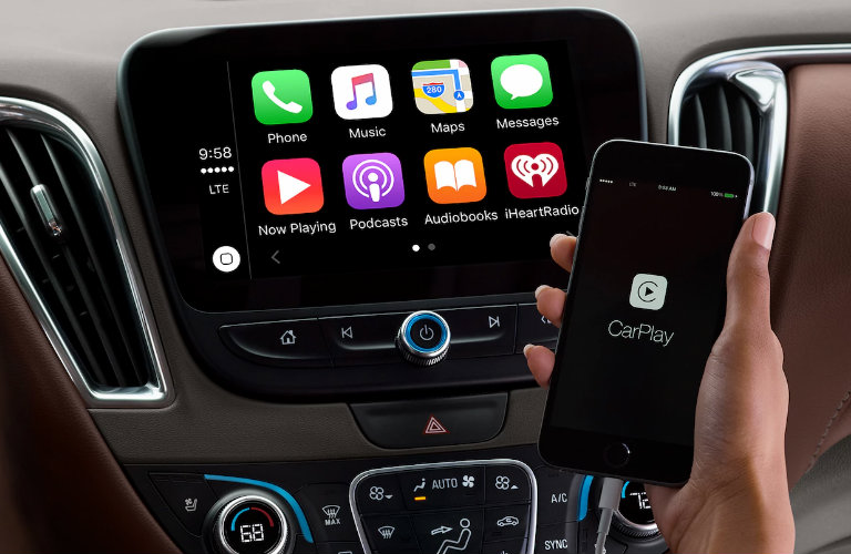 2018 Chevy Malibu available Apple CarPlay