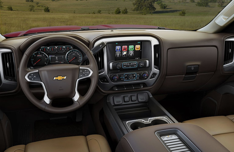 2018 Chevy Silverado dashboard