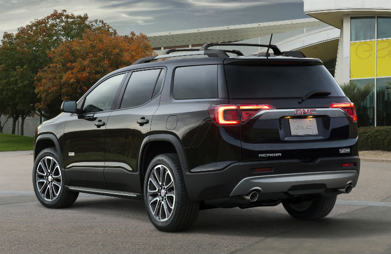 2018 GMC Acadia rear in black