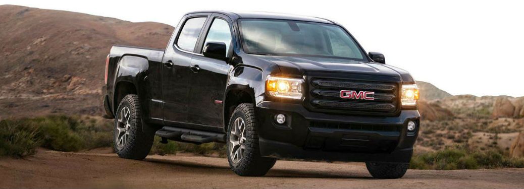 2018 GMC Canyon in black