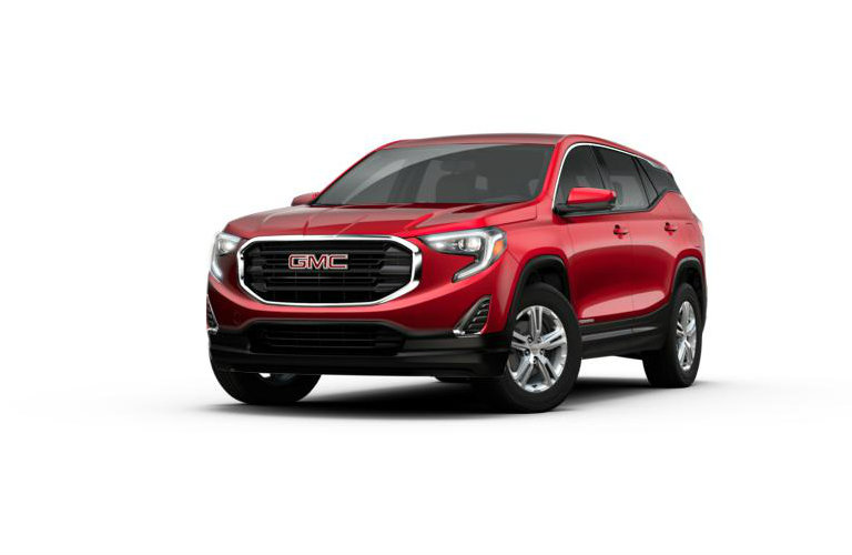 2018 GMC Terrain in Red Quartz Tintcoat