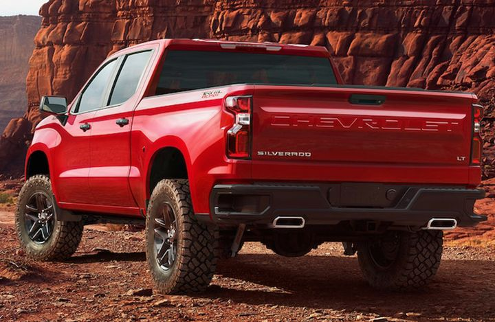 2019 Chevy Silverado 1500 Red Exterior Winnipeg