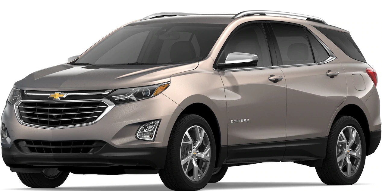 2019 Chevy Equinox Pepperdust Metallic side view