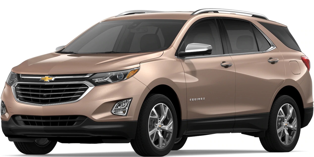 2019 Chevy Equinox Sandy Ridge Metallic side view