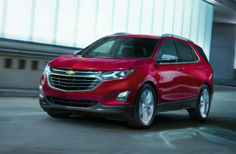 2019 Chevy Equinox in red