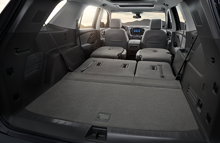 2019 Chevy Traverse cargo space