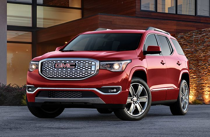 2019 GMC Acadia Red Winnipeg