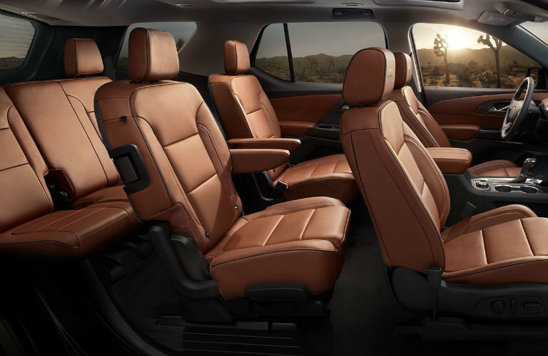 2019 Chevy Traverse seating