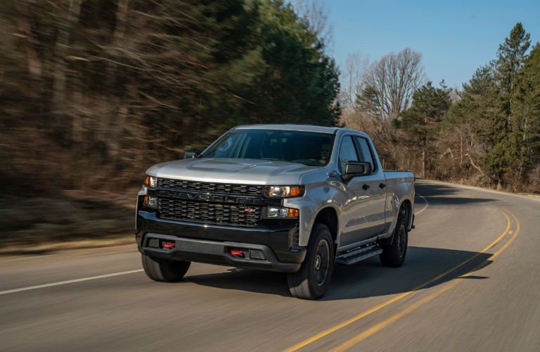 2020 Chevy Silverado 1500 on road