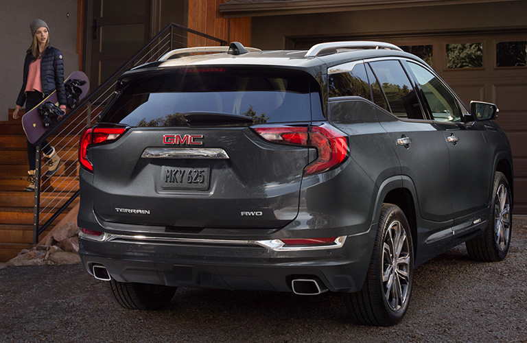 2020 GMC Terrain rear in gray