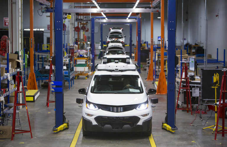 When will self-driving Chevy Bolt cars be released