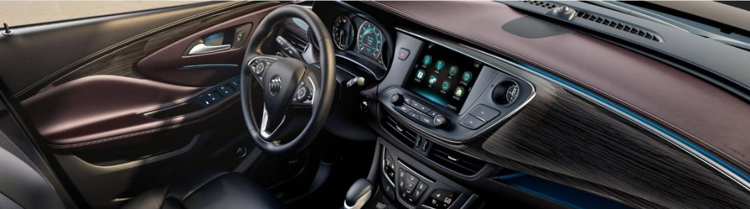 Interior of the 2016 Buick Envision