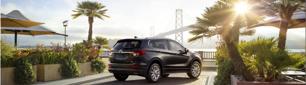 2016 Buick Envision from the rear