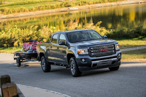 2016 GMC Canyon trailering maximums