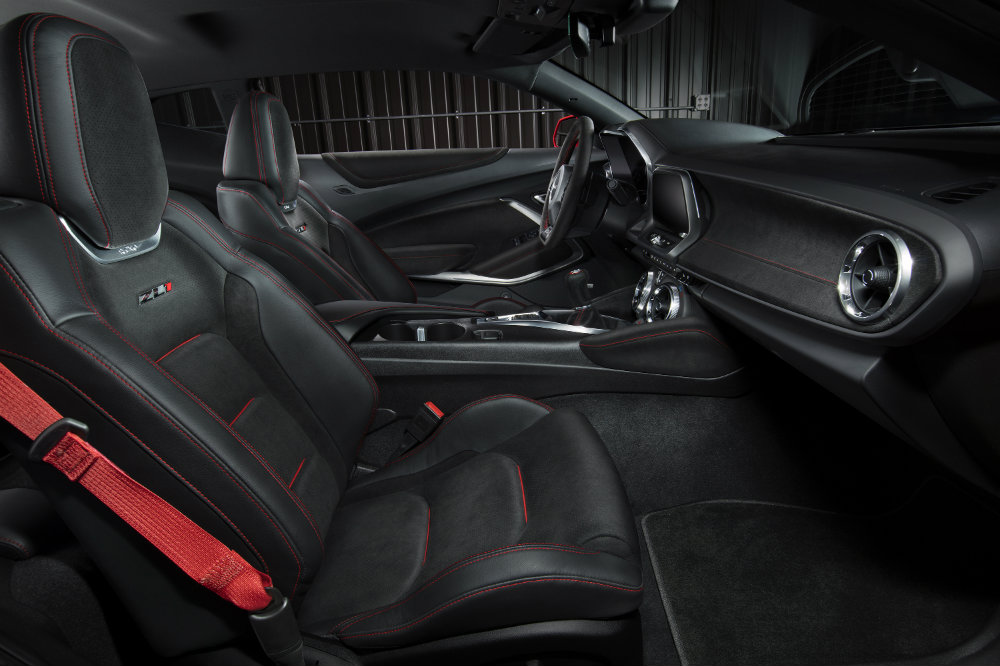 2017 Chevy Camaro ZL1 interior features