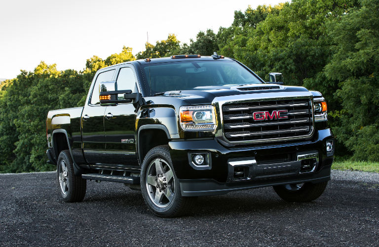 2017 GMC Sierra Duramax Diesel in black