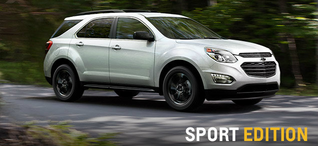 2017 Chevy Equinox Sport Edition from the side