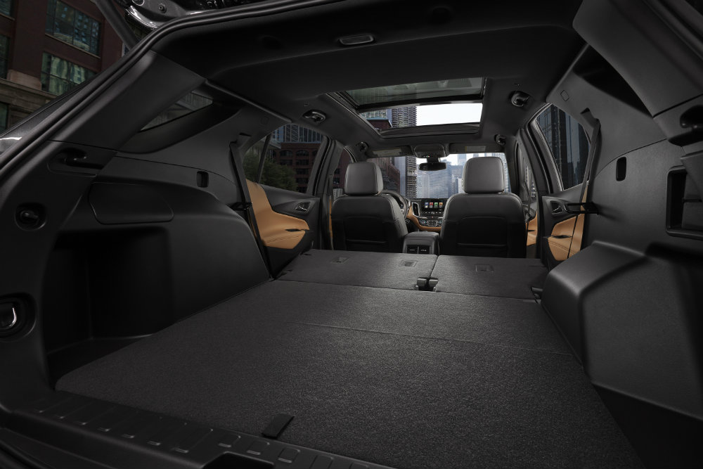 2018 Chevy Equinox cargo space