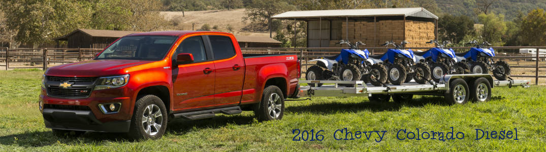 fuel efficient 2016 Chevy Colorado diesel