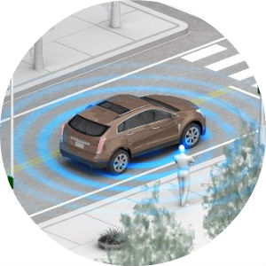 safety sensing technology in GM vehicles is the first step toward the autonomous car