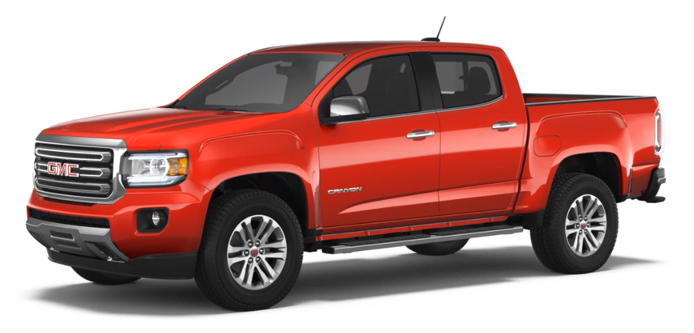 2018 GMC Canyon Cardinal Red