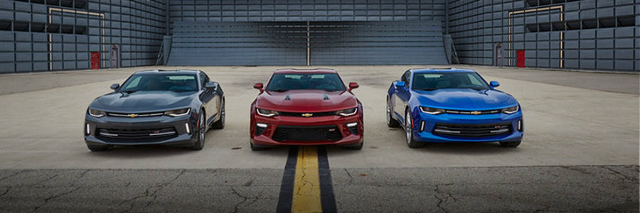 Three 2016 Camaro trim options