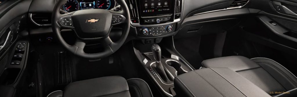 2020 Chevy Traverse Interior near Winnipeg, MB