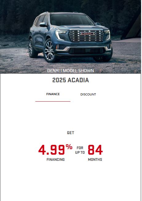 2025 GMC Acadia Winnipeg