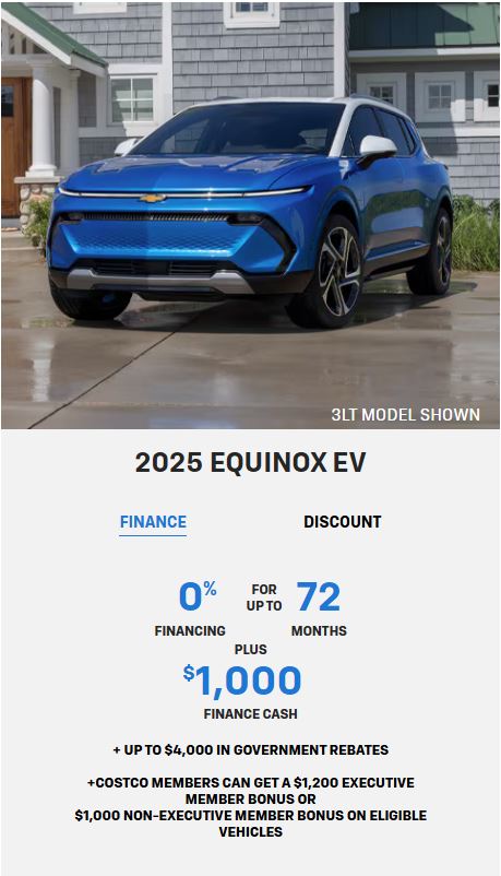 Equinox EV Winnipeg