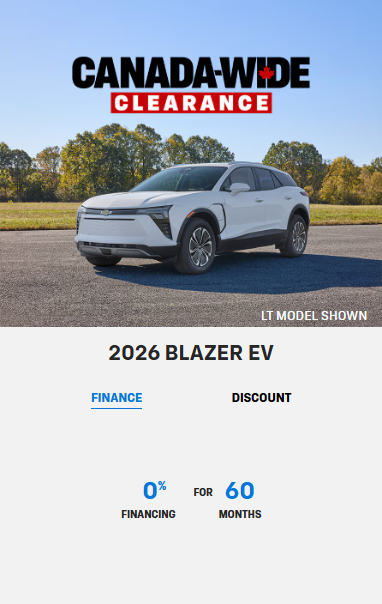 Blazer EV Winnipeg