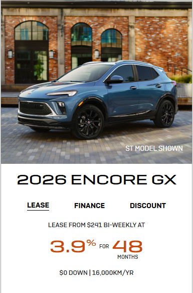 Encore GX Winnipeg