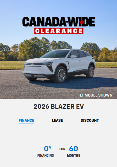 Blazer EV Winnipeg