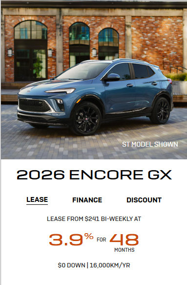 Encore GX Winnipeg