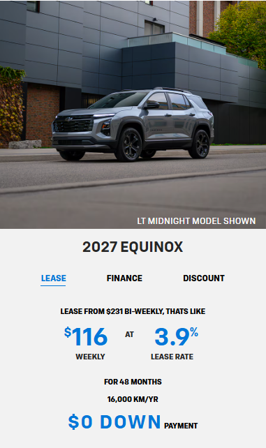 Equinox Winnipeg