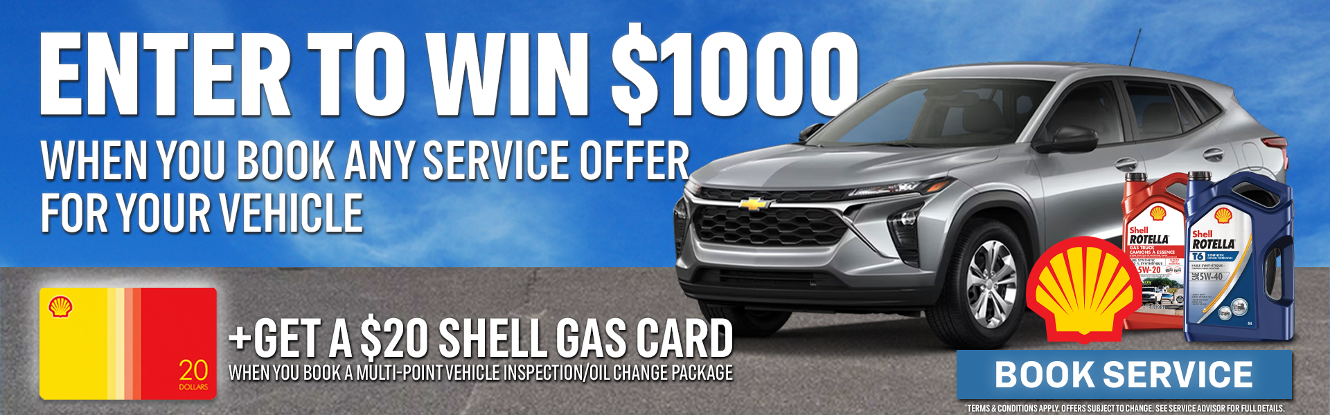 Service- Enter to win