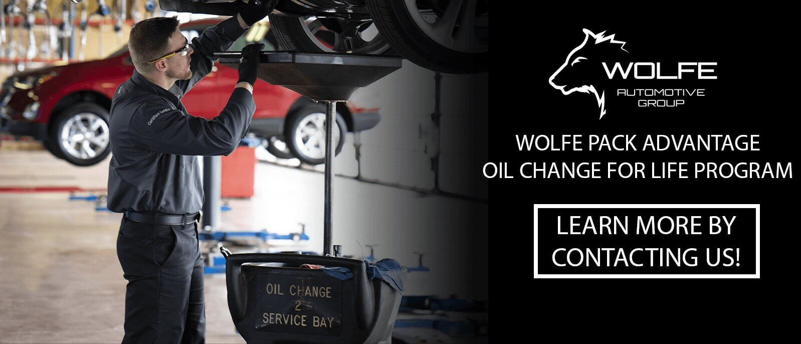 Wolfe Automotive Group Oil Change For Life