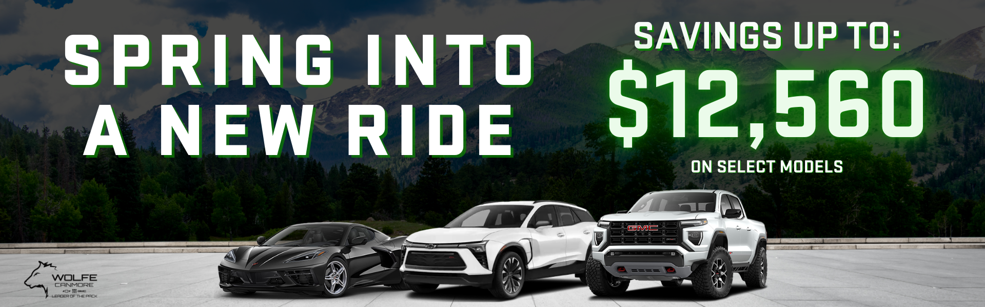 Spring Into A New Ride