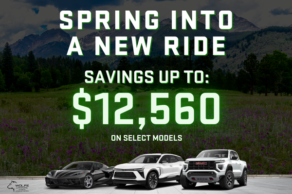 Spring Into A New Ride