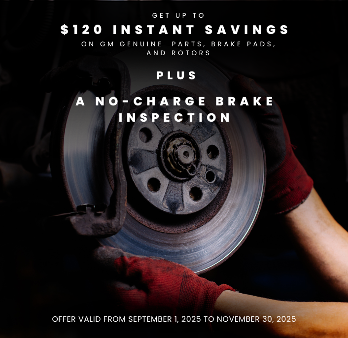 $120 Savings Plus No-Charge Brake Inspection