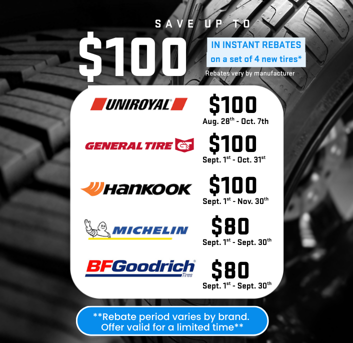 New Tire Rebate