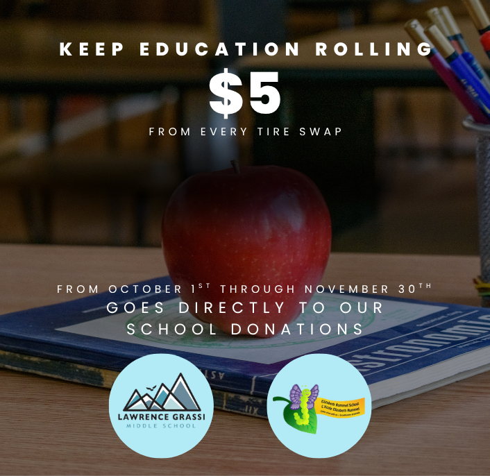 Keep Education Rolling School Donation