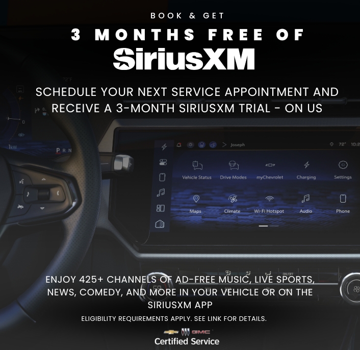 FREE 3 MONTH SIRIUSXM TRIAL