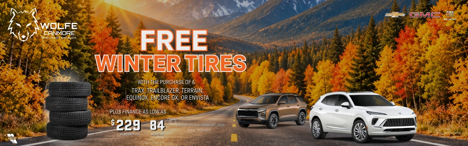 free winter tires at wolfe canmore