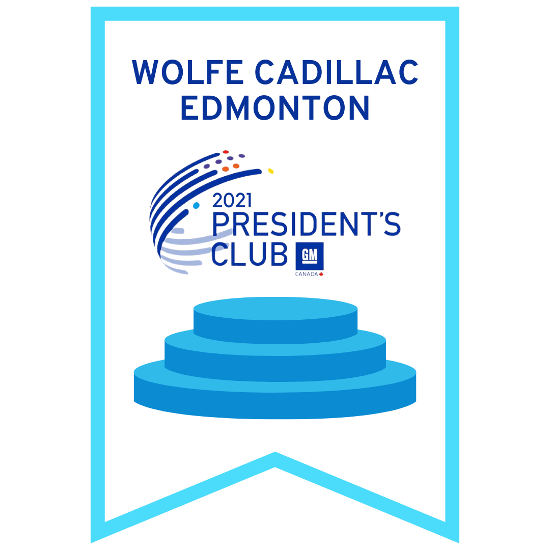 Wolfe Cadillac Edmonton Award