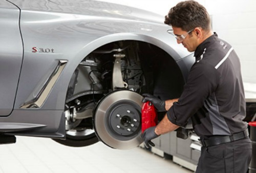 FACTORY BRAKE PAD REPLACEMENT & RESURFACE ROTORS