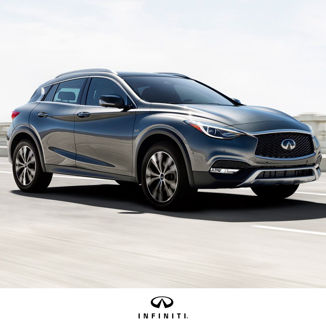 2019 INFINITI QX30 On the Freeway