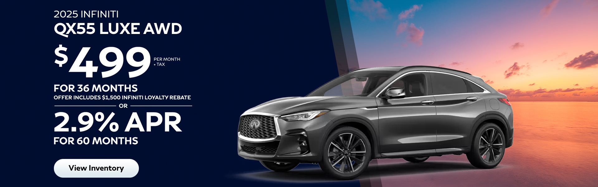qx55 lease offer