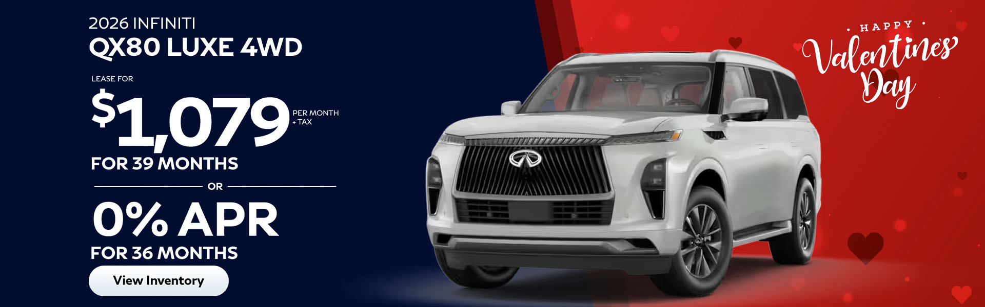QX80 lease offer