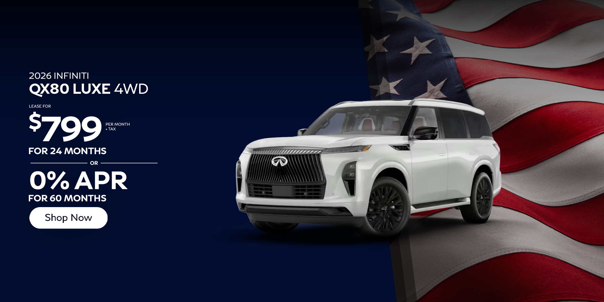 2026 INFINITI QX80 LUXE 4WD