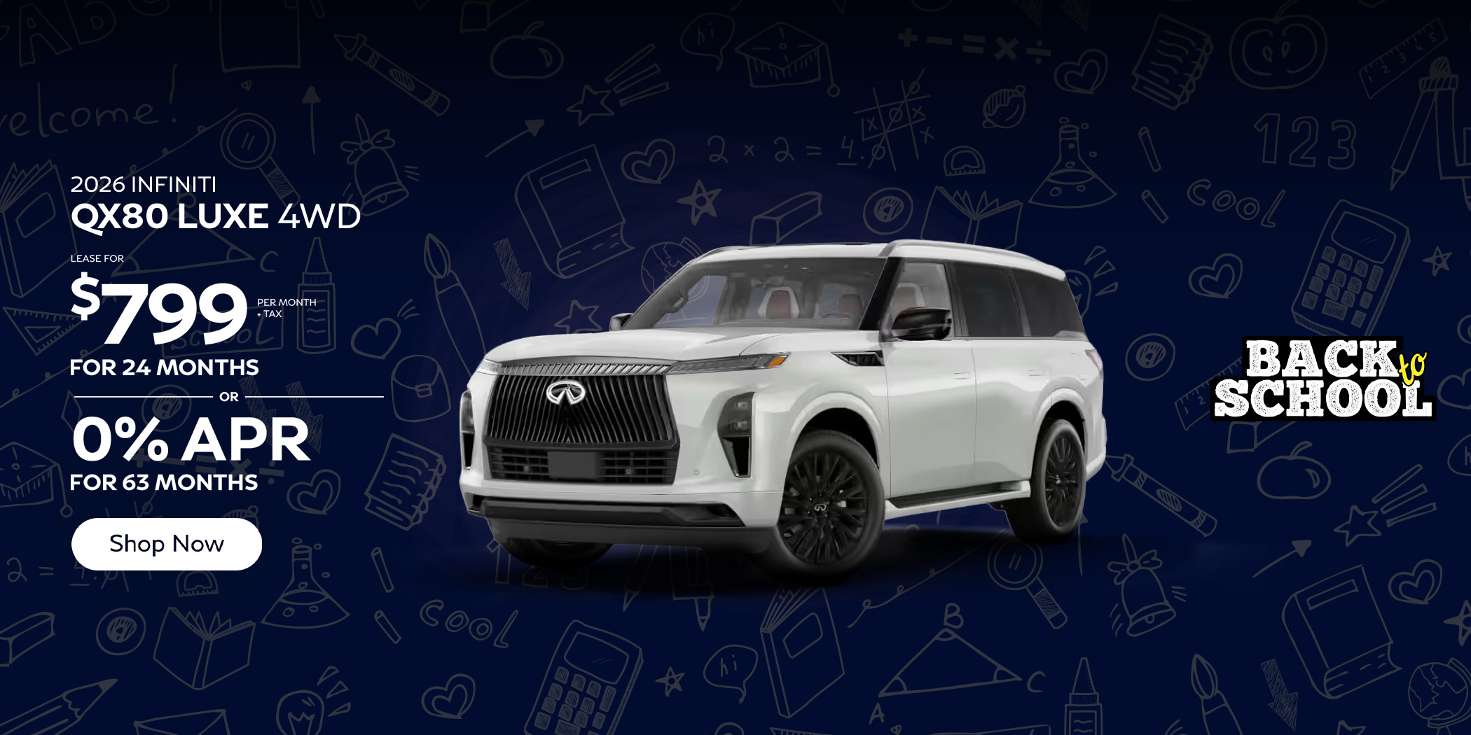 2026 INFINITI QX80 LUXE 4WD